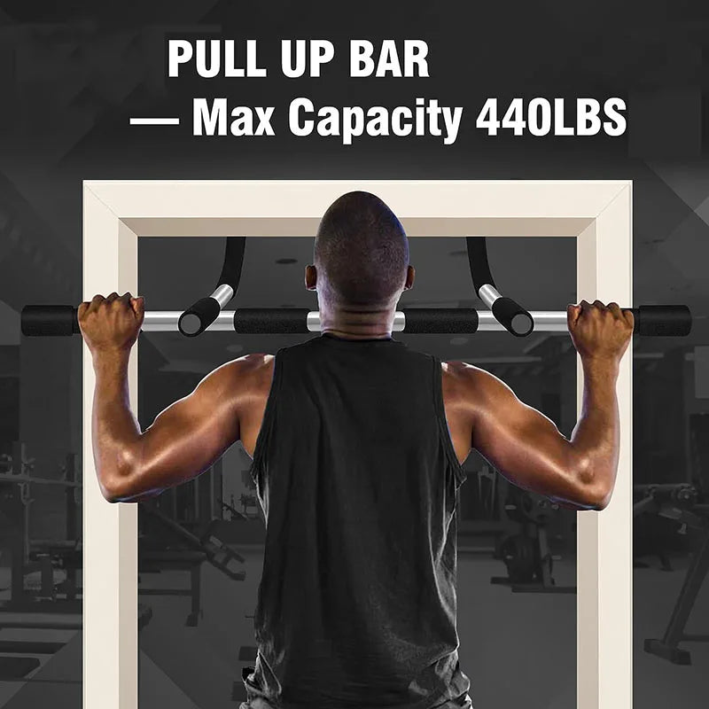 Adjustable Chin up Bar Exercise Home Workout Gym Training Door Frame Horizontal Pull up Bar Sport Fitness Equipments